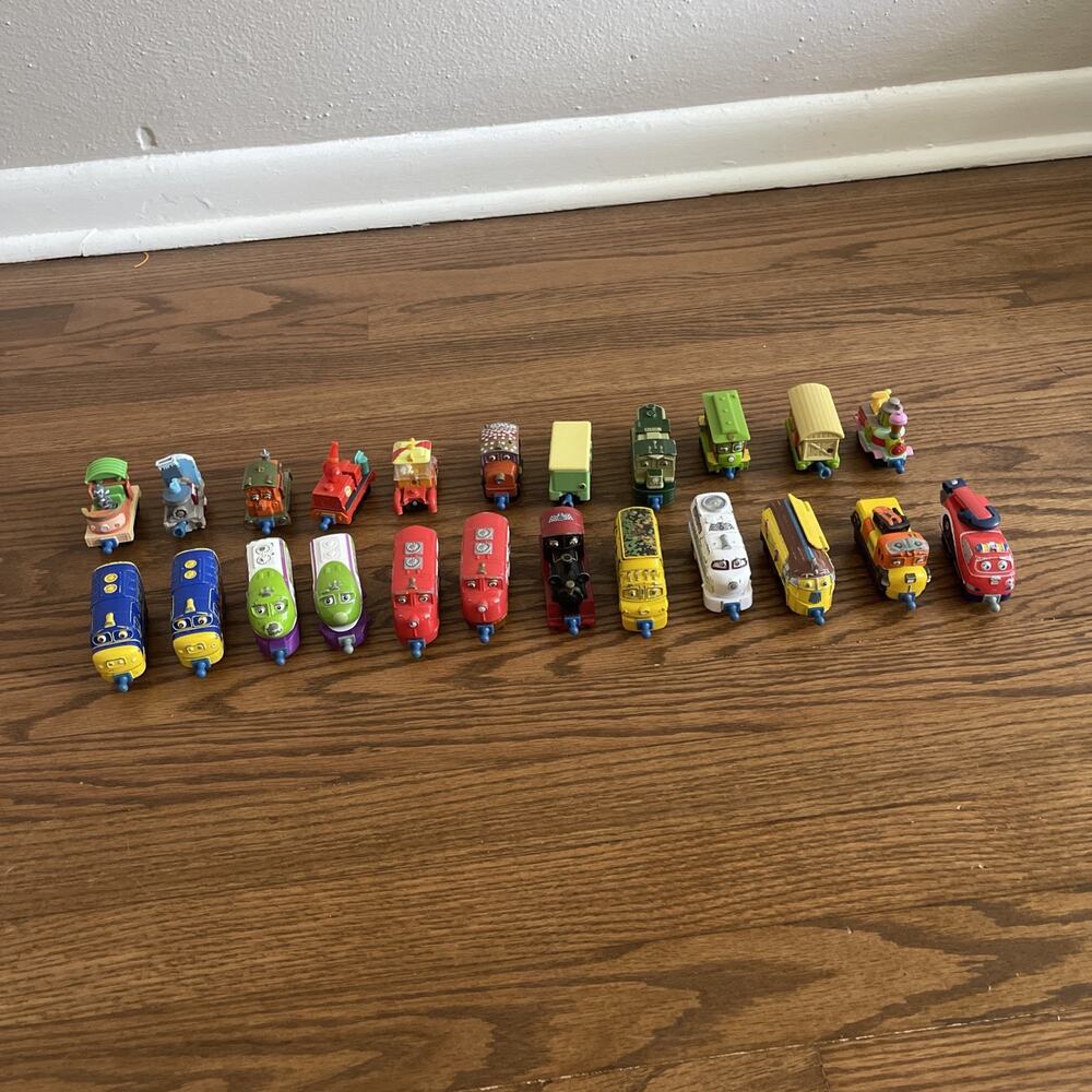 Lot Of 23 Chuggington Diecast Trains Skylar, Jackman, Zephie, Dunbar, Calley
